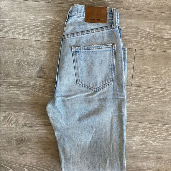 Denim Forum The Joni High Rise Loose - Picture 3 of 3